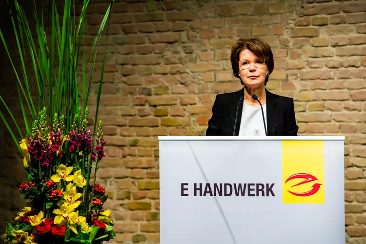 Die Festrede 2019 hielt Dr. Marie-Luise Wolff (Präsidentin des Bundesverbandes der Energie- und Wasserwirtschaft, BDEW).